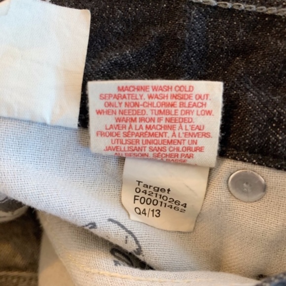 Mossimo // Black Jeans Straight Leg - Picture 6 of 6